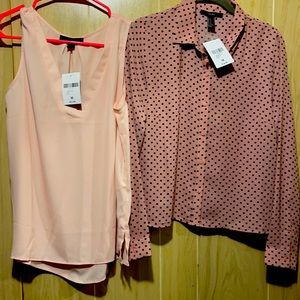 Pink blouses! Great for the office!